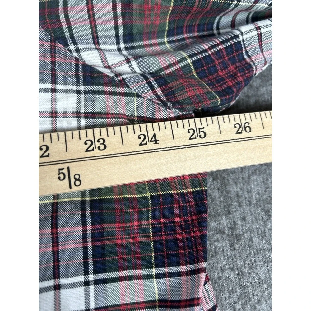 Ralph Lauren Men's Button Up Long Sleeve‎ Plaid Multicolor Shirt 2XL